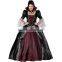 Made In China Fashion Halloween Party Dresses Long Victorian Lolita Gothic Punk Dress Wholesale