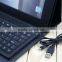High end Leather Case for Ipad3 with keyboard, for ipad2 case, for ipad3 case