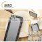 For samsung galaxy s6 transparent PC clear crystal Mobile phone cover with diamond around For iphone 5 6 6 plus case