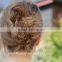 Large copper hair clip hair slide hair pin up-do hair barrette hair accessories shawl pin long hair rustic knitting accessory