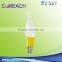 E14 Base LED Filament Candle Lamp,LED Replacement Bulb For Chandelier 2700K coreach