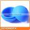 custom emboss logo sphere ice mold silicon