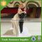 Hot Sale Custom Resin Romantic Bride Groom Statue Wedding Souvenirs