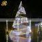 Large outdoor metal christmas tree decoration