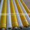 white and yellow polyester and nylon silk screen printing mesh