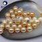 Gold South Sea Pearls 10mm High Luster AAA Quality for Making Pendant or Earring
