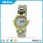 Hot Selling Gold Plated Details Quartz Brand Name Ladies Watches