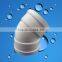Easy installed plastic pvc material elbow pvc tee