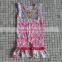 Toddler Girls Floral Romper Children's Home Cotton Clothing Sleeveless Boutique Outfits