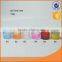 2016 new design tealight candle holder colorful glass for Holiday decorations