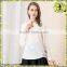 Malaysia Dull-Red Flannel Office Flock Blouse                        
                                                Quality Choice