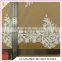 HC-6165-1 Hechun Fancy Latest Fashion Beading White Stretch Bridal Lace Fabric