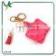 Fashion DIY long size Fabric Keychain