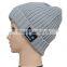 2015 fashion Knitted Bluetooth winter gift hat bluetooth with speakers