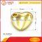 Cool heart shape decoration with high quality zinc alloy , handbag accessories .