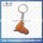 Customized Fancy Gifts 3D Cap Shape Soft PVC Key Ring