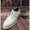 Fashion leather white police army officer shoes for man