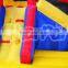 Home use nylon inflatable bouncy castle with slide for kids
