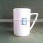Pure white ceramic coffee mug factory with best price