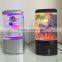 hot selling color changing Mini LED Jellyfish Lamp/Jellyfish lamp/fish lamp/decoration lamp/novelty fish lamp/VOLCANO LAMP