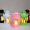 2015 Promotion Poppas BS10 Star Pantern Colorful Selection Hanging Led Candle wish lantern