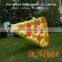 Water play equipment food pizza design pool float inflatable donut