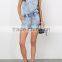 Fashion Laies chambray bondi beach romper and adult playsuit SYK15237