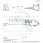 Castroviejo Caliper, Osher Internal Caliper, Helveston Scleral Ruler, Jameson Caliper, Ruler Steel, Stahl Corneal Caliper