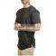 Wholesale mens scoop bottom tall t shirt blank custom extended blank t shirt