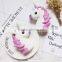 Customized Silicon Unicorn Shaped 2600mah Carton Power Bank Mobile Phone Charger Factory Wholesale