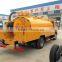 Dongfeng 4m3 high pressure sewer washing truck