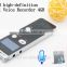 Professional 4GB With Built-in Microphone For MP3 Play long time Digital Audio hidden Voice Recorder