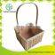 New design wood basket with handle