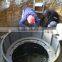 China PUXIN Hydraulic Pressure Low Cost Household Biogas Anaerobic Reactor Design for Sewage Treatment Plant