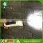 Rechargeable super bright 3 led ABS material cheap plastic flashlight