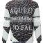 New fashion digital custom full printed sweater wholesale
