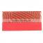 Custom made unique flocking chinese red envelop gold stamping paper money packet