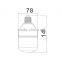 Plastic+Aluminum E27 20W 1700lm LED Bulb