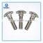 Round head bolts with knurl shank