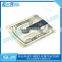 US dollar silver masonic blank money clip