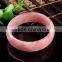 Lucky rose quartz crystal bangles for women