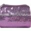 wholesale sequin travel cosmetic zipper case bag makeup case
