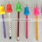 Color rubber pencil grip, Universal Ergonomic Writing Aid pencil grip, rubber foam high density pencil grip for kids