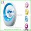 CE&ROHS strong wind quiet private mould battery and DC plug mini USB fan