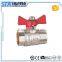 ART.1021 1/2" 3/4" brass angle ball valve switch CE/ISO approved high pressure and forged manual power ball valve made in China