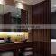 High quality led illuminated mirror cabinet for hotel with shaver socket