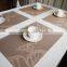 Wholesale high quality decorative table custom textilene placemat