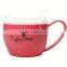 550 ML(19 Ounce) promotional plastic cups, coffee&Tea mug with drinking spout cover