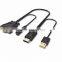 HD to VGA adapter with audio