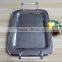 Strong iron stainless stain serving tray for heavy food and meat bread trays with diamond